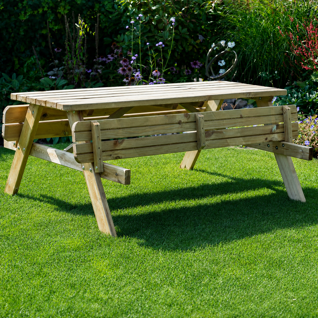 Geïmpregneerde picknick tafel 180 cm