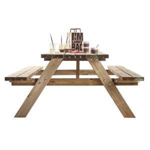 Geïmpregneerde picknick tafel 180 cm